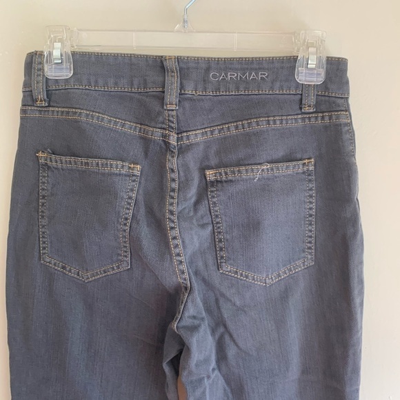 Carmar grey raw hem jeans size 27 - Picture 8 of 15